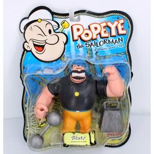 Popeye the Sailorman Bluto Action Figure Mezco Toyz Collectible